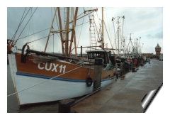 ein Kutter im Alten Hafen