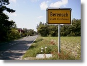 Ortseinfahrt Berensch