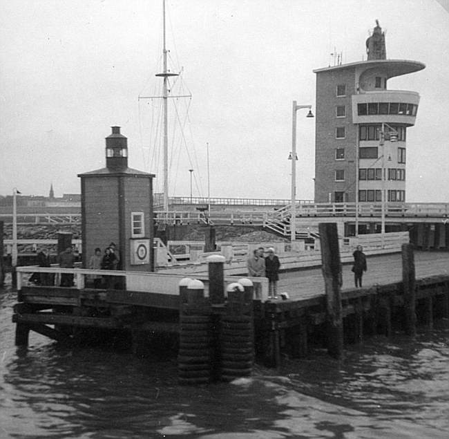 Radarturm im Jahre 1970